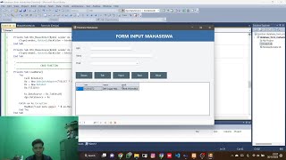 Form Input Mahasiswa VB.NET + MySQL