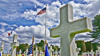 American Cemetery - Normandy, France - 4K