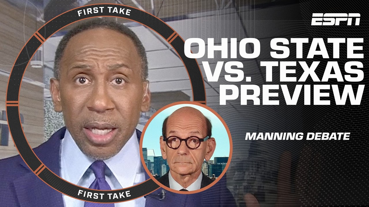 What does Arch Manning need to do to beat Ohio State? Stephen A. & Finebaum get HEATED! | First Take