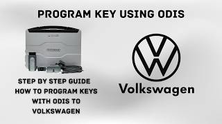 ODIS - VOLKSWAGEN PROGRAM KEY (any Audi Seat, Skoda, Volkswagen same procedure) KEY PROGRAMMING  Net Worth