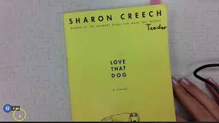 Love That Dog pages 8-11