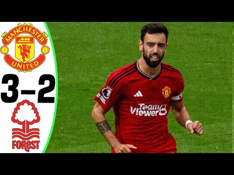 Man Utd Nottingham Forest 3-2 - Goals and Highlights 26/08/2023 🔥 BRUNO &amp; CASEMIRO