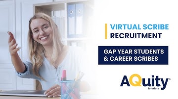 AQuity Virtual Scribe Recruitment