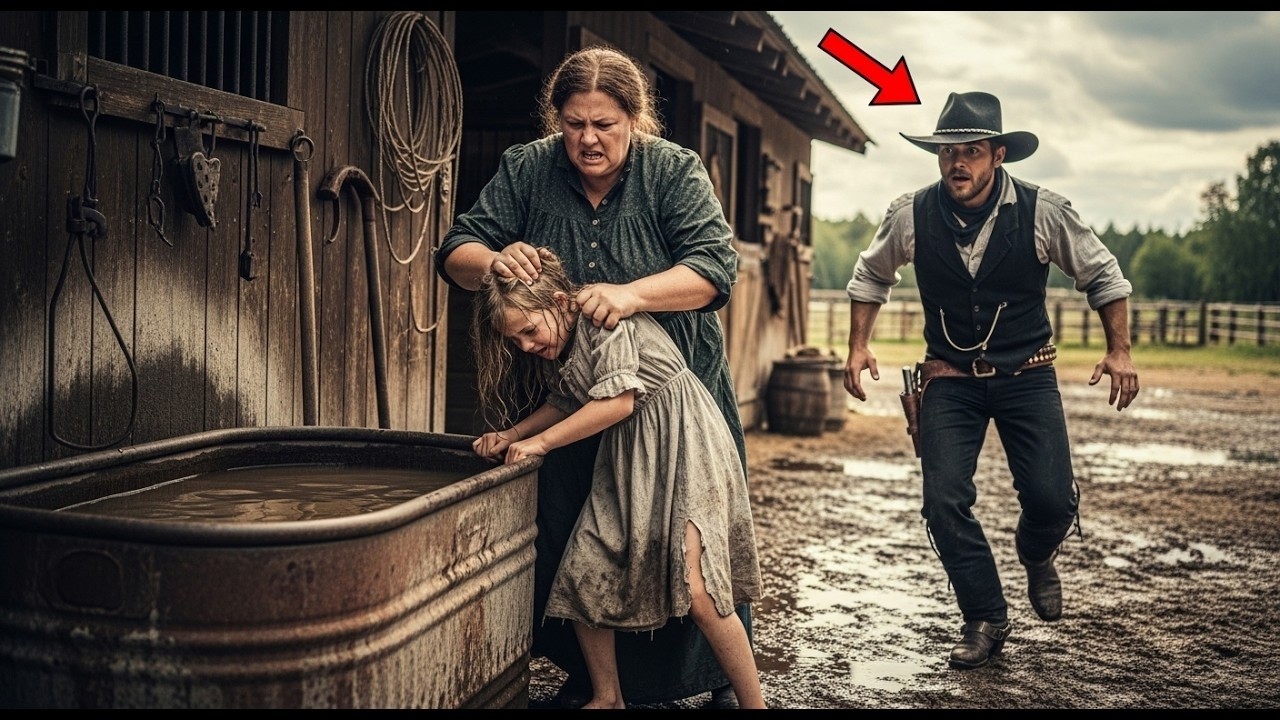 Maltratada por su madrastra cada día… hasta que un vaquero no quiso quedarse en silencio.