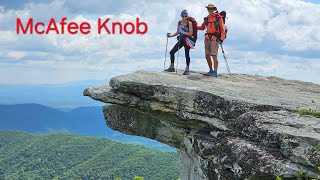 AT thru-hike day 45. M 707.7 to 728.2. McAfee knob and tinker cliffs.