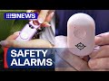 New pocketsized safety alarms helping deter potential attackers  9 news australia