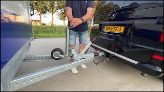 E Achter B Afkoppelen Aanhangwagen