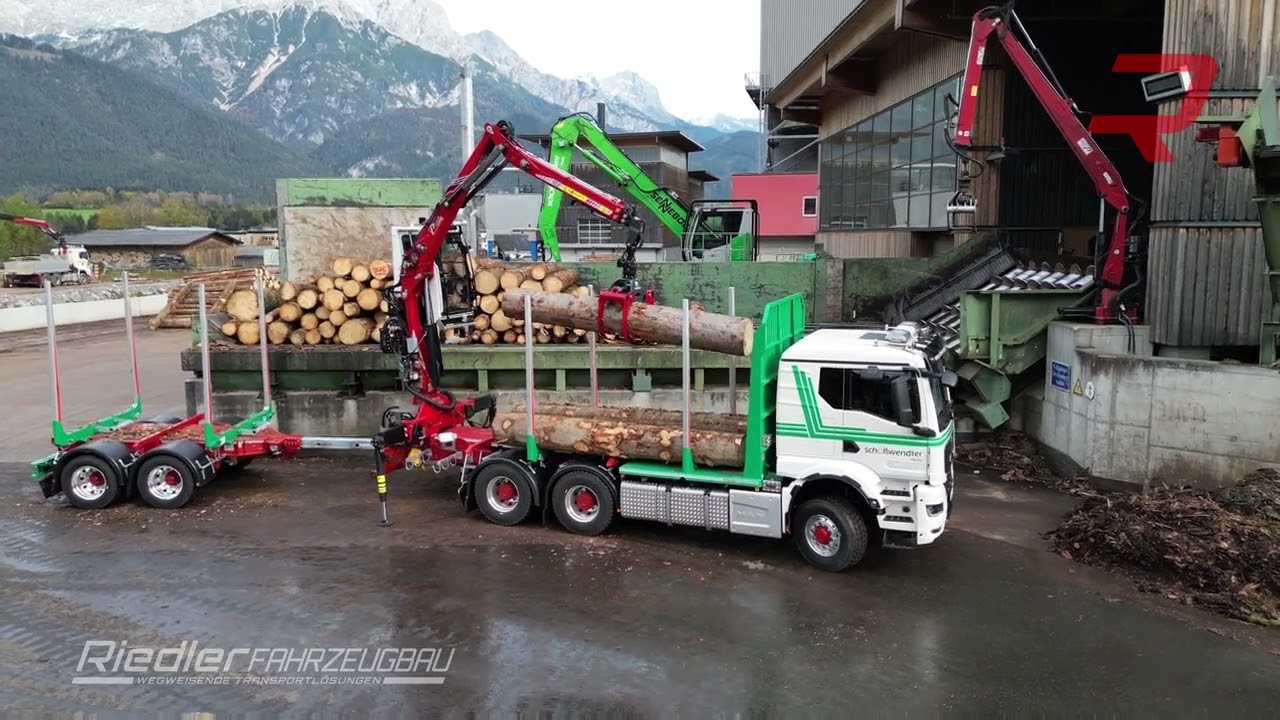 Schößwendter Holz setzt seit über 35 Jahren auf Fahrzeuge von Riedler Fahrzeugbau