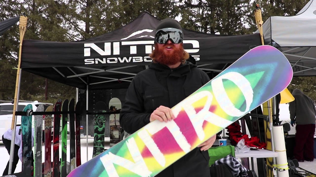 2017 Nitro Goodtimes Snowboard Review: The-House.com - YouTube