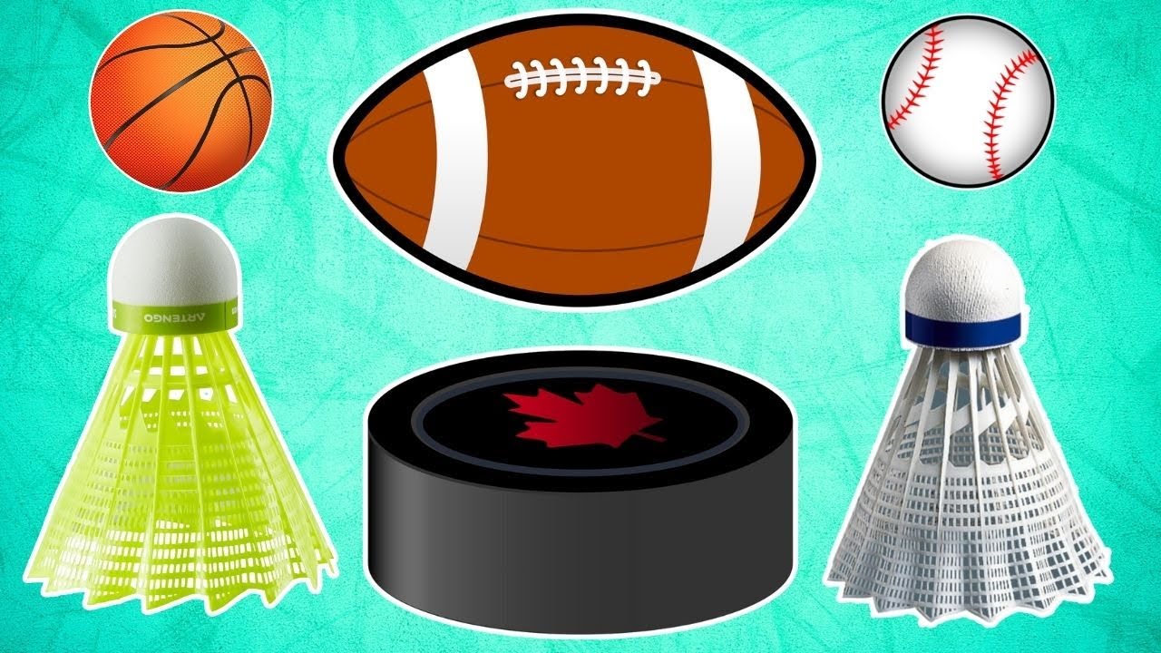 Simple English Sports Ball Toddlers - YouTube