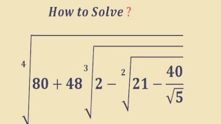 A Mind-Blowing Algebra mathematics    Equation | Olympiad  Question | can you solve    News
