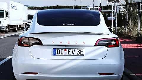 TESLA Model 3 short intro Video #TeslaVerleihFranfurt #TM3WhiteSeries