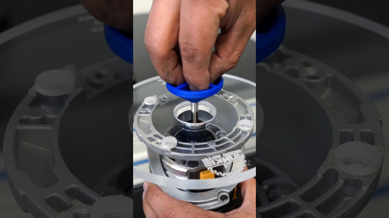 Make sure you're centering your router’s sub-base plate! We're now offering centering kits.