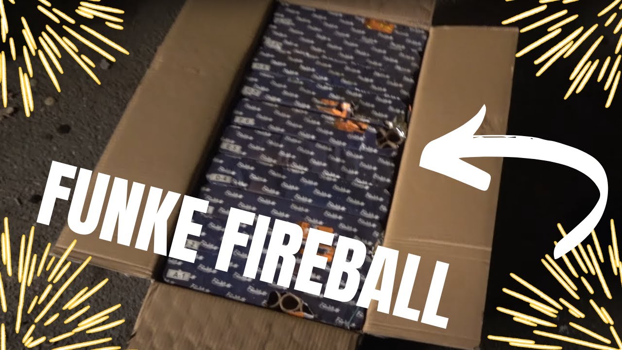 Funke Feuerwerk - Fireball | 200Sh F2 Cakebox/Verbund | Hammer!