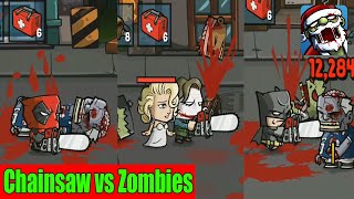 Chainsaw vs Zombies - Zombie Age 3 | Android/iOS screenshot 5