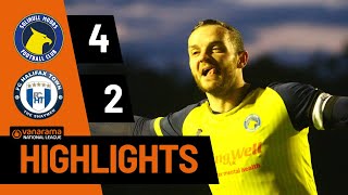 HIGHLIGHTS Solihull Moors 4-2 FC Halifax Town | Shaymen put to the sword as ruthless Moors advance