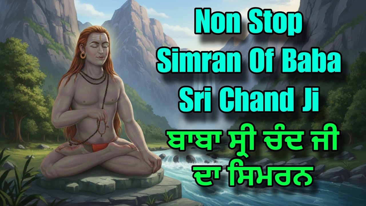 Non Stop Simran of Baba Sri Chand Ji | Shabad Jaap | ਬਾਬਾ ਸ੍ਰੀ ਚੰਦ ਜੀ ਦਾ ਸਿਮਰਨ