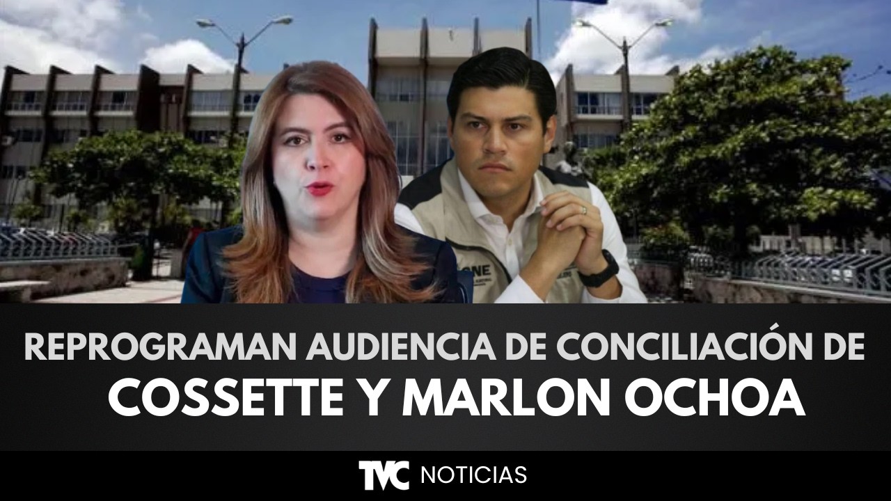 Reprograman audiencia de conciliación de Cossette López y Marlon Ochoa