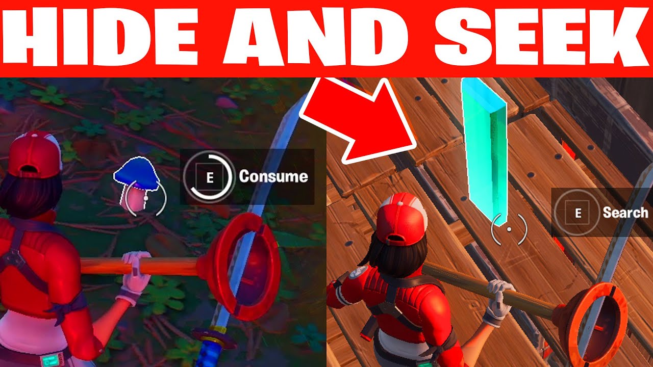 FORTNITE SEASON 11 WEEK 6 CHALLENGES GUIDE * HIDE AND SEEK CHALLENGES GUIDE - LETTER I