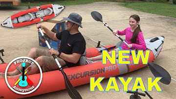 Unboxing the Intex Excursion Pro Kayak