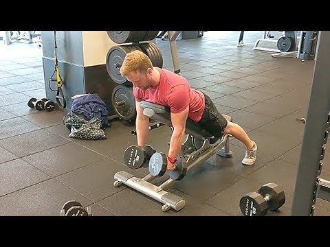 45-Degree Angle Chest-Supported Row training force