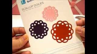 Scallop Doilies Ornament Card - QuicKutz