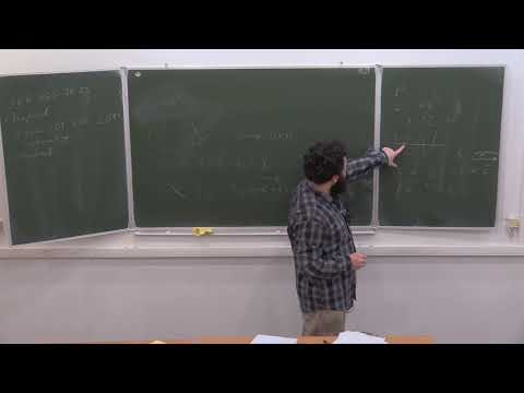 Геометрия алгебраических кривых, лекция 8, М.И.Леенсон