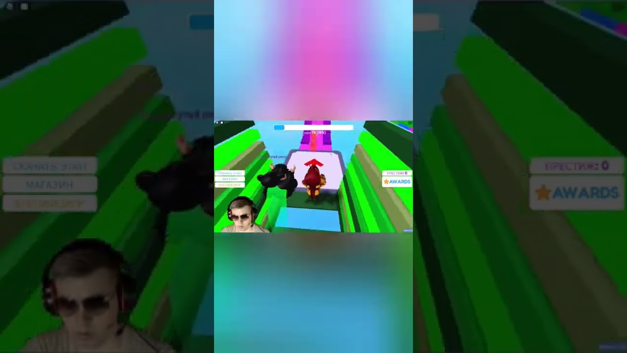 РОБЛОКС - "ПАРКУР 550, НАД ПРОПАСТЬЮ" ОБЗОР, ПРОХОЖДЕНИЕ ИГРЫ / FUNNY MOMENTS 