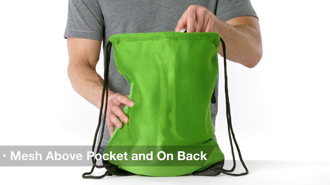 Port Authority®   Cinch Pack with Mesh Trim BG810