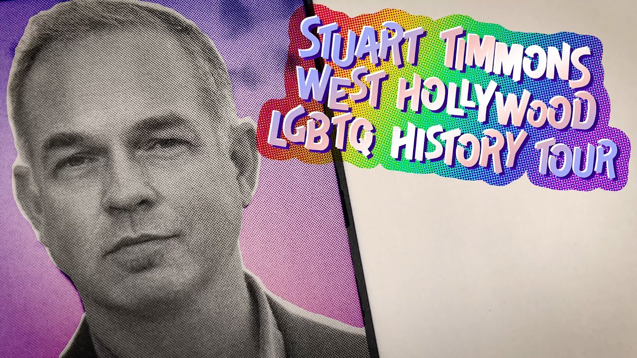 Stuart Timmons 01 Stuart Timmons West Hollywood LGBTQ History Tour - YouTube