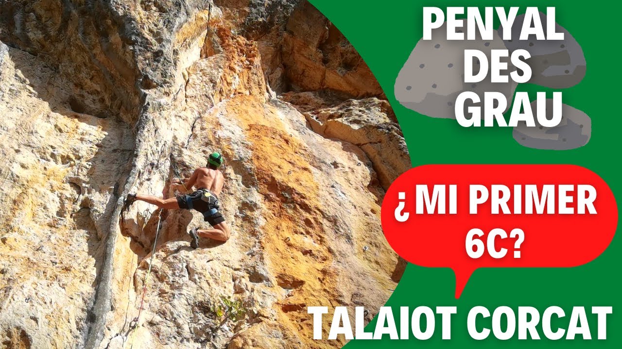 MI PRIMER 6C 🤩: ¿Hice lo correcto? | Escalada comentada - Talaiot Corcat (6c)