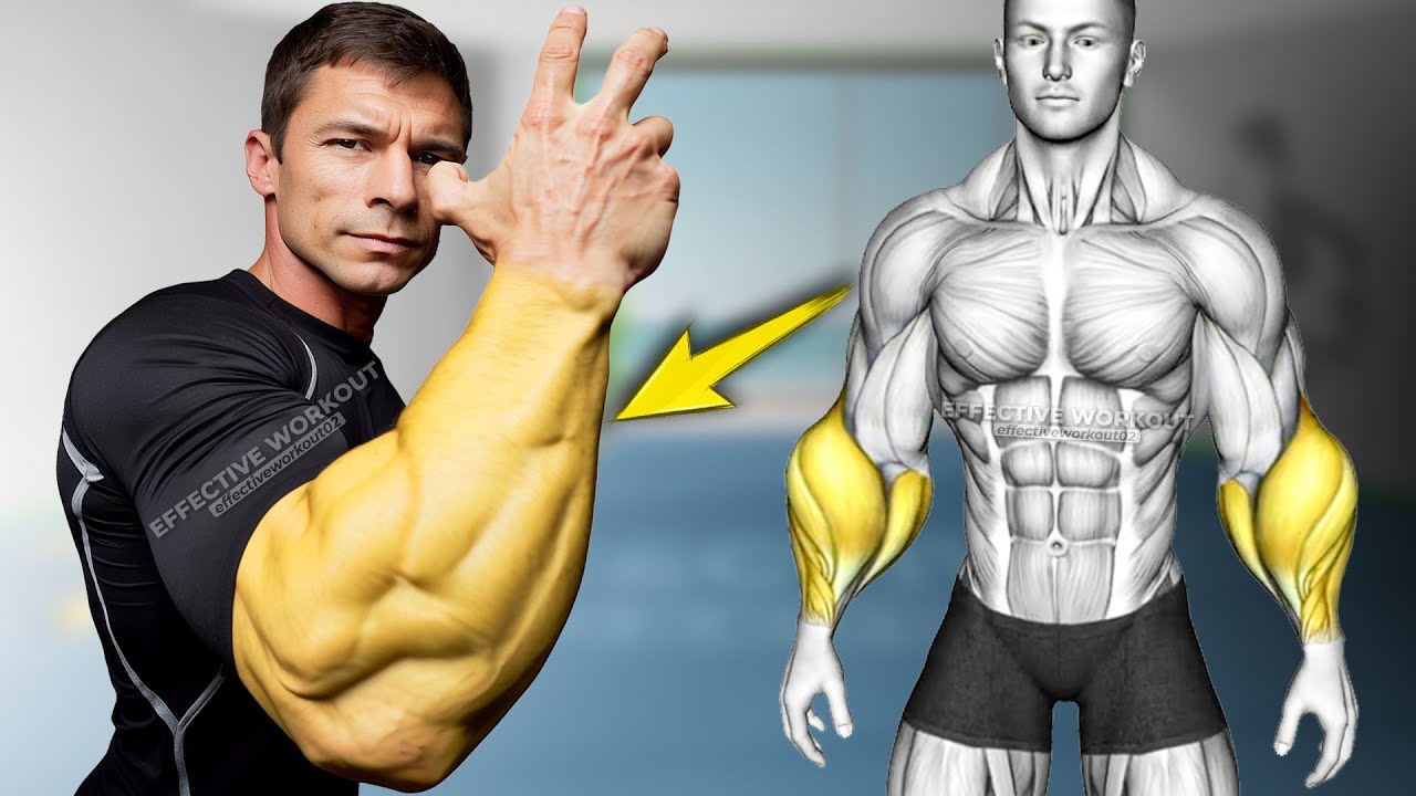 5 BEST Exercises for Bigger Forearms Workout - YouTube