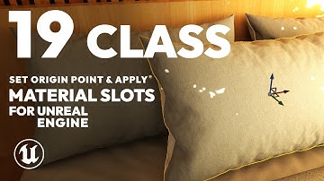 Unreal Engine 5.1 For Architectural Visualization | Origin & Material Slots