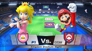 Mario Sports Superstars - Team Peach Vs. Team Mario