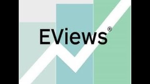 How to do Regression using Eviews 10