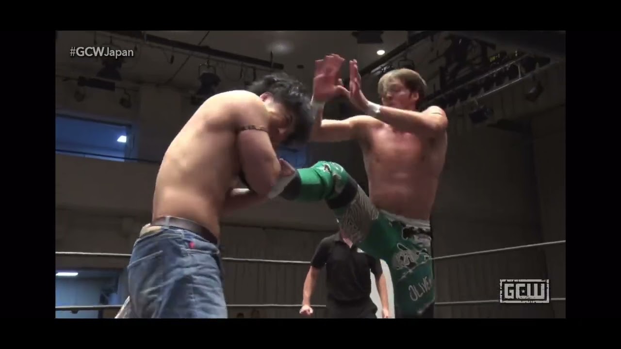 Bustah and The Brain (Alec Price & Jordan Oliver) vs Mao & Rina Yamashita (GCW) Full Match! 