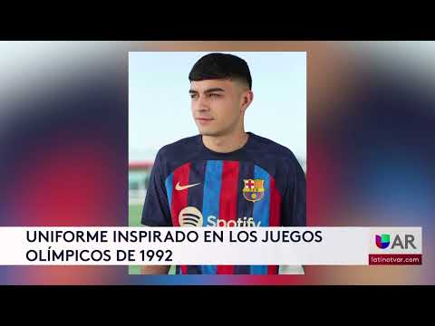 Barça presenta uniforme dedicado a los juegos olímpicos 1992