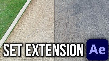 SET EXTENSION for a DRONE SHOT in After Effects