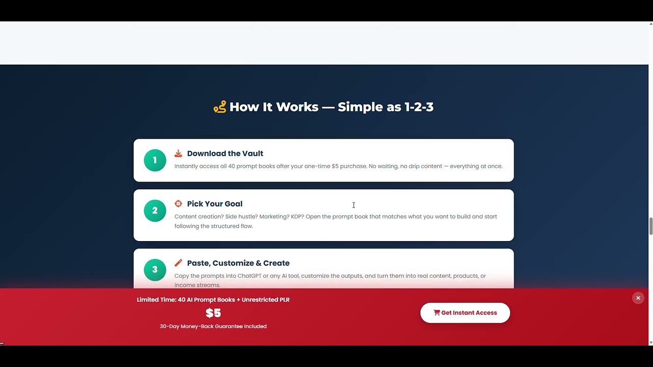 40 Ready-To-Use AI Prompt BooksYours Today with Unrestricted PLR for ...