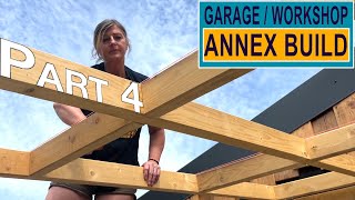 Garage Annex Build [Part 4] Roof Panels