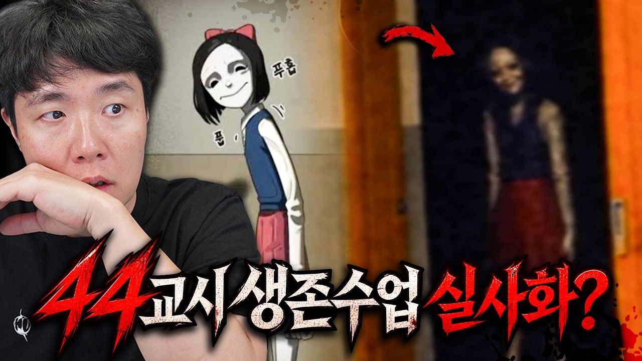 웹툰 44교시 생존수업 실사화 영상? 싱크로율 100%인데요..?!