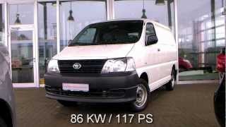 Toyota Hiace 2.5 D-4D 2007 weiss 040017 www.autohaus.biz/suklueneburg