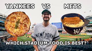 Which Stadium Food is Best Yankees vs Mets | Jeremy Jacobowitz