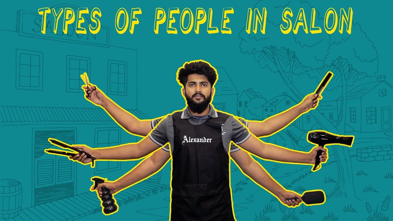 Types Of People In Salon || By Professional Rowdy || Hari Bollineni || SED Media Creations