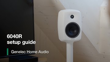 Genelec Home Audio | 6040R setup guide