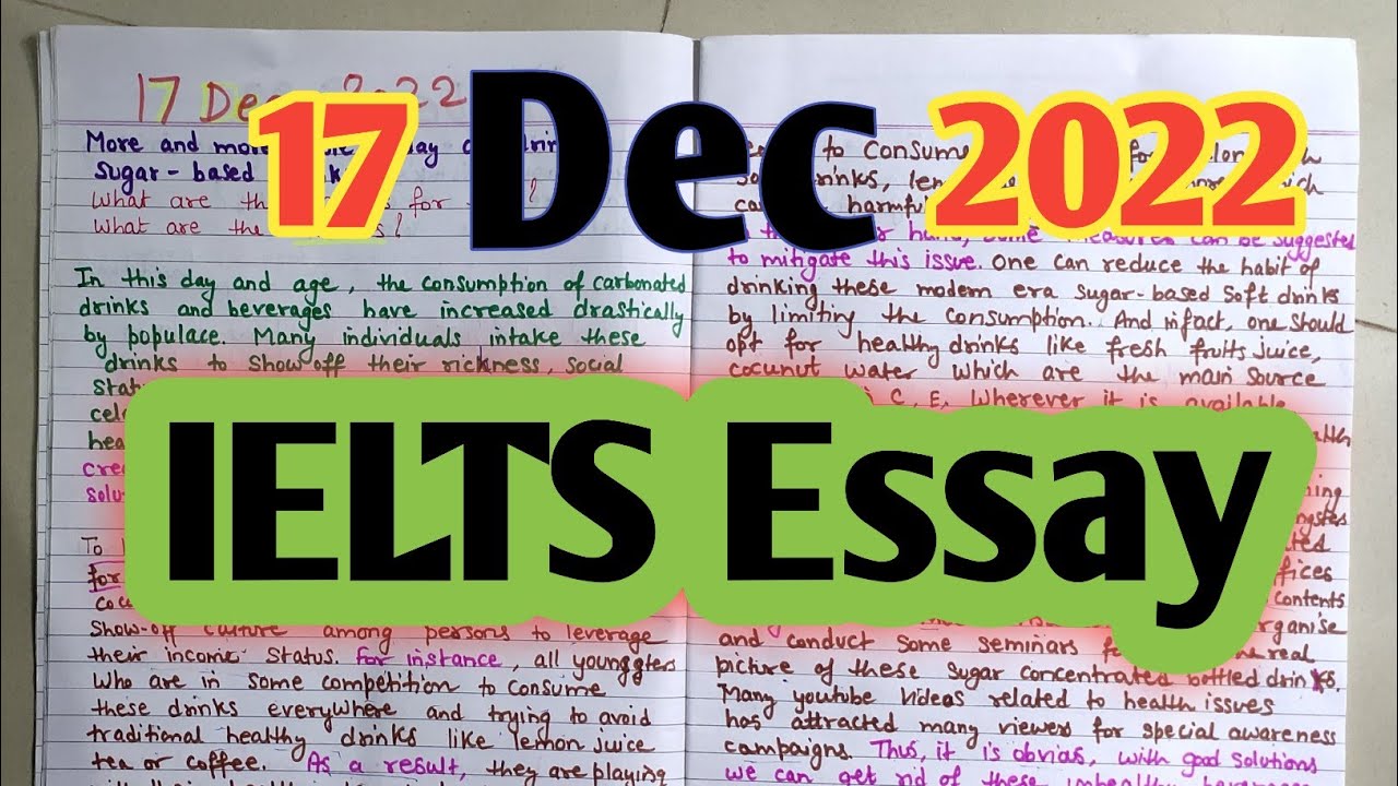ielts writing task 2 - YouTube