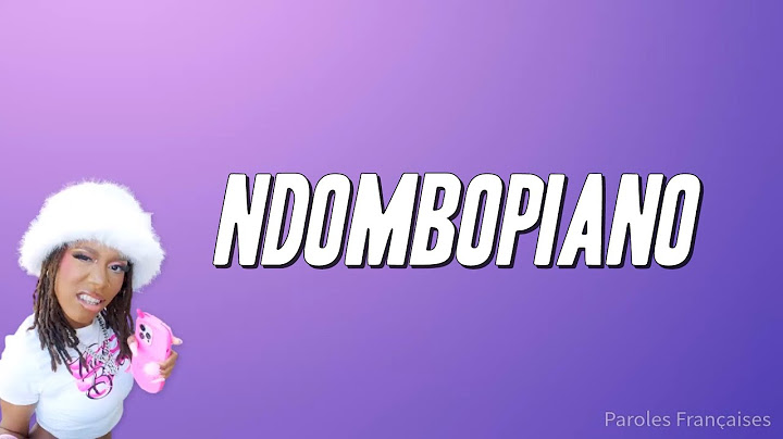 Ntaba 2 London - Ndombopiano (Paroles)