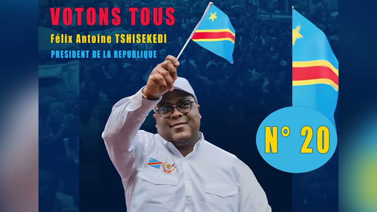 Entrée triomphale du candidat Député national 120 COKOLA KATINTIMA à kamanyola.