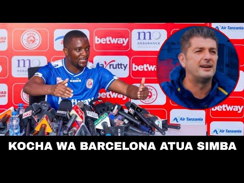 SIMBA YAMCHUKUA KOCHA WA ACADEMY YA BARCELONA AHMED ALLY AFUNGUKA RASMI HAYA MAZITO 