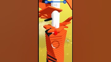 Stack Ball 3D Gameplay – speed 🚄 and run _ level 285😀😃😄😆😅#shorts #shortsfeed